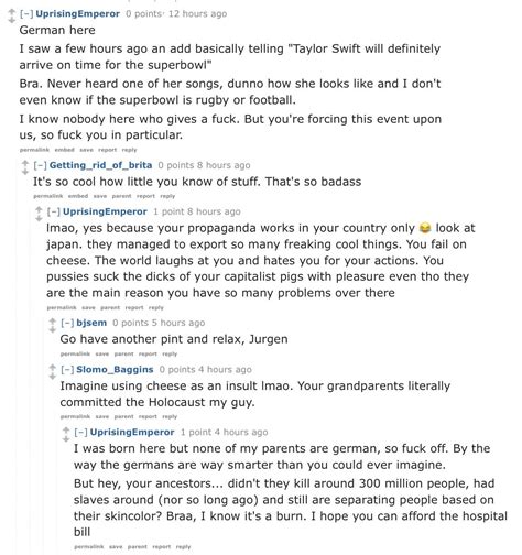 “By the way the germans are way smarter than you could ever imagine.” : r/ShitEuropeansSay