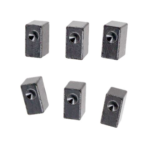 6 Pieces Electric Guitar Tremolo Bridge Saddle Pro String Lock Insert ...