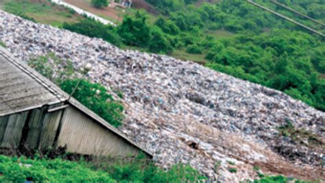 Bioremediation of Sonsoddo waste, disposal of inert done as per ...