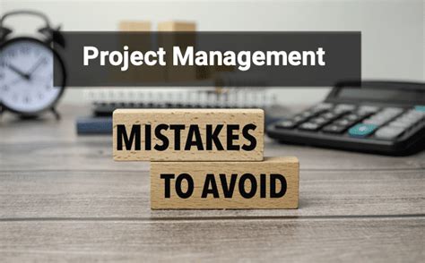 Image result for Project Management Mistakes