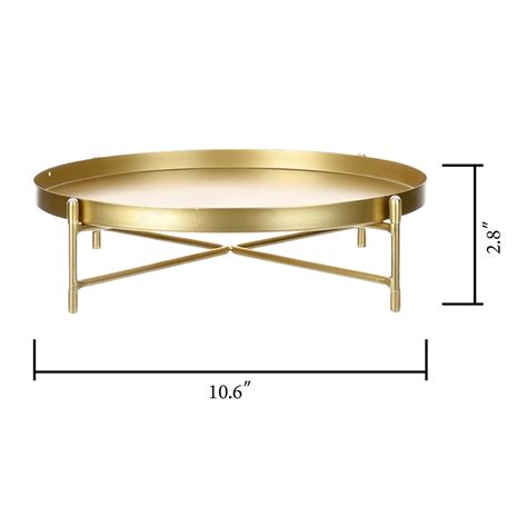 Gold Metal Plant Riser, Large