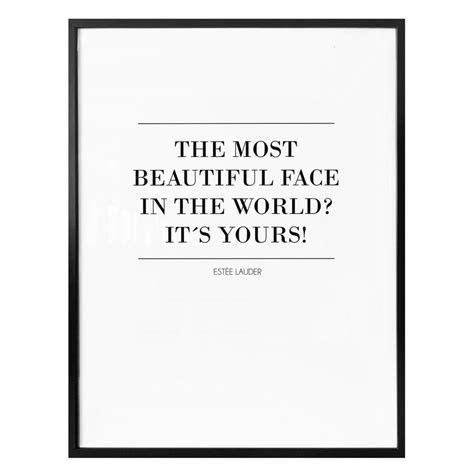 Poster The most beautiful face in the world | wall-art.com