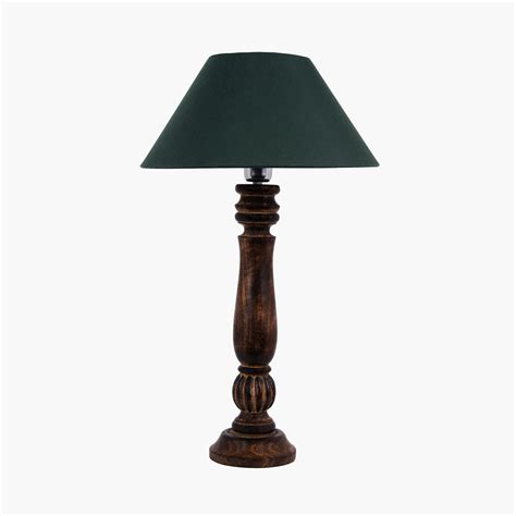 Buy HOMESAKE Wooden Table Lamp from Homesake at just INR 4050.0