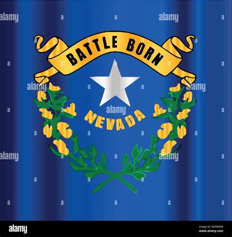Nevada state flag Stock Vector Images - Alamy