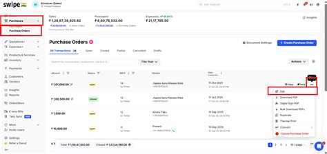 How to edit the vendor while creating Purchase Order on web? - General ...