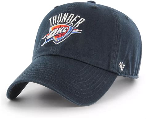 '47 Men's Oklahoma City Thunder Navy Clean Up Adjustable Hat | DICK'S ...