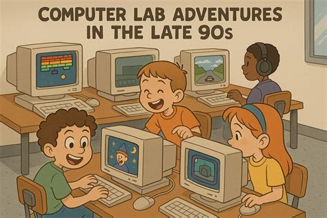 90s School Computer Lab 的图像结果