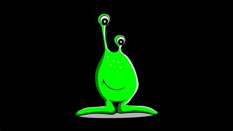 Image result for Alien Computer Green Color