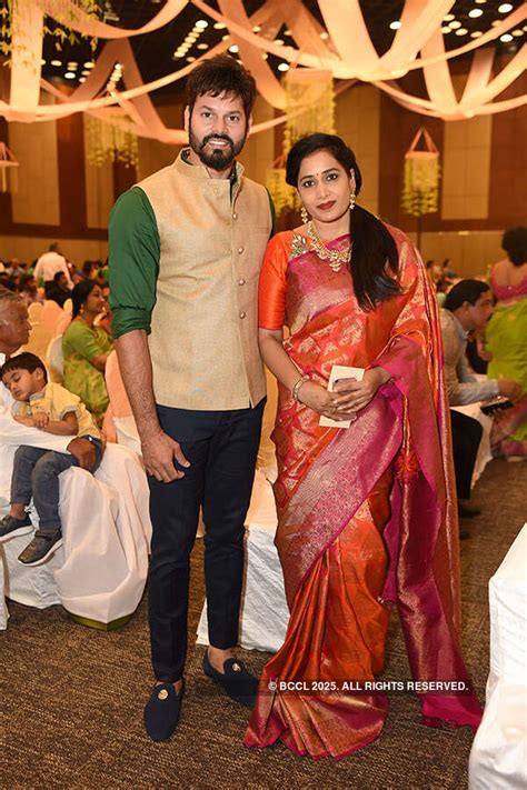 Sridhar Rao and Vidya attend Lipika and Abhinav’s wedding ceremony ...