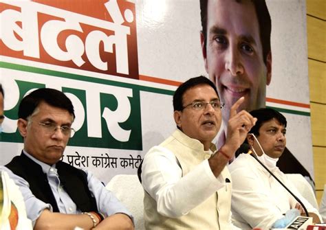 Randeep Singh Surjewala's press conference ahead of Bihar Assembly ...