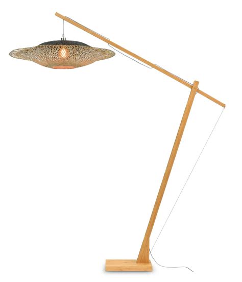 Kalimantan Bamboo: Floor Light (Long Arm) | Forest Homes