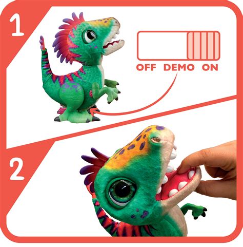 Buy furReal Munchin Rex Baby Dino Pet, 35+ Sounds and Motions, Walmart ...