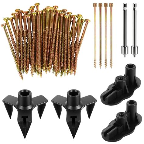 Amazon.com: Squeaky Floor Repair Kit with 100 Screws & 10 Tools Floor ...