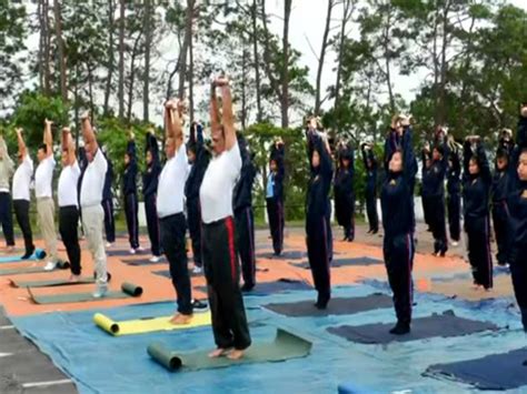 Serene hills of Manipur host inspiring International Yoga Day ...