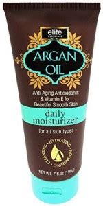 Elite Essentials Argan Oil Daily Moisturizer For All Skin Types- Soft ...