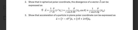 Divergence In Spherical Coordinates