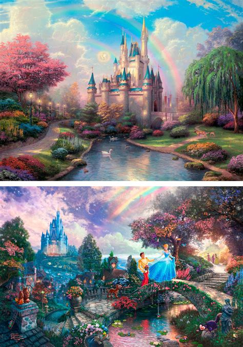 Thomas Kinkade Disney Wallpaper Tangled