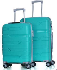 flymiles Suitcase cabin bag Cabin & Check-in Set 8 Wheels - 24 inch ...