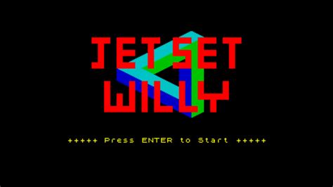 Jet Set Willy Game Willy Is Controlled Using Only Left, Right And Jump.