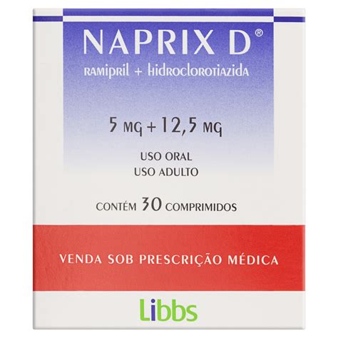 NAPRIX D 5/12,5MG 30 CPRS