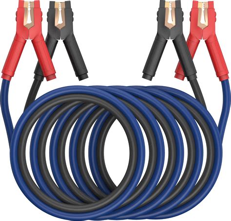 EXTRESPO Heavy Duty Jumper Cables, 0 Gauge 25 Feet 1000Amp Booster ...