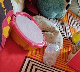 Buy Spanking Plastic Flash Drum with 3D Lights and Musical Toys ...