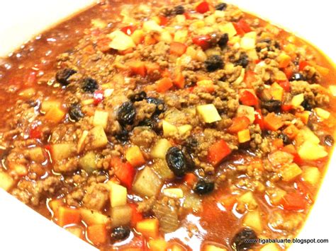 Casa Baluarte Filipino Recipes: Filipino Picadillo Recipe