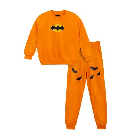 Buy Nap Chief Unisex Child Cotton Batman Co-ord Set - (WB5041Y_Orange_5 ...