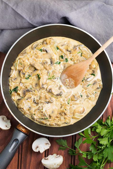 Sour Cream Mushroom Sauce at Jett Tishler blog