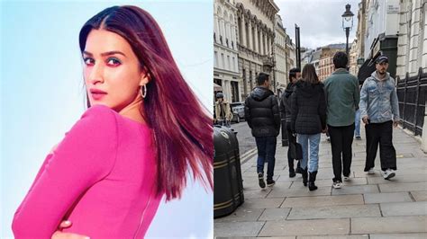 Kriti Sanon Spotted Hand-In-Hand With Mystery Man In London In Viral ...