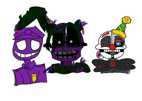 Image result for Springtrap X Ennard Fanart