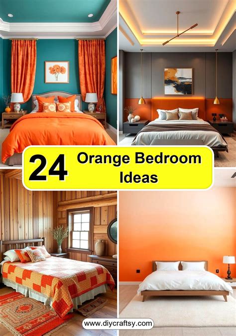24 Vibrant Orange Bedroom Ideas for Warm & Energizing Spaces