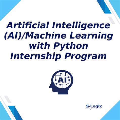 Artificial Intelligence(AI)/Machine Learning with Python Internship ...
