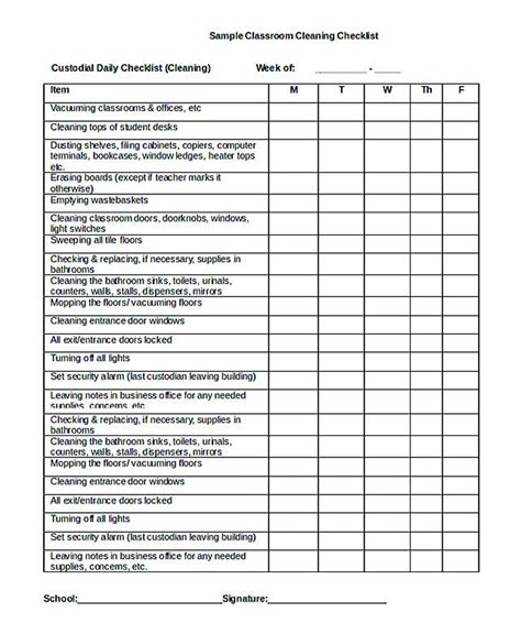 , Free Daily Checklist Template and Its Purposes , Daily checklist template provides an easy ...