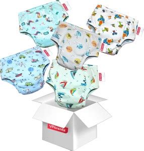 VParents Underwear for Baby 3Layer Paded PottyTraining Diaper 1-2 Years ...