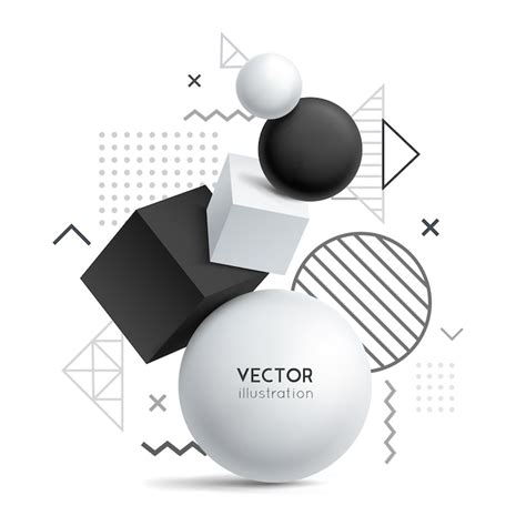 Geometry model Vectors - Download Free High-Quality Vectors from ...