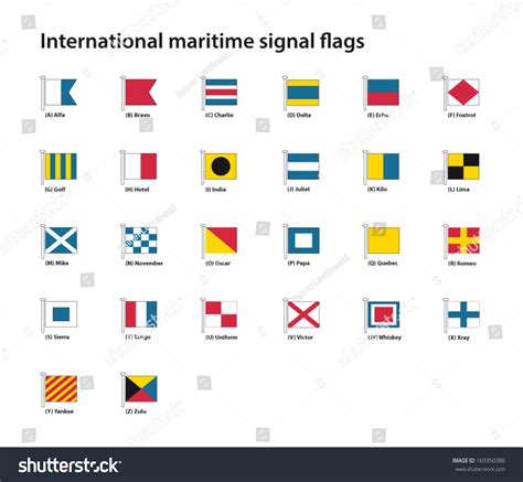 International Maritime Signal Flags Stock Vector (Royalty Free ...
