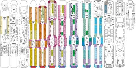 Celebrity Reflection Deck Plans | CruiseInd