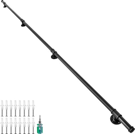 Happybuy Wall Handrail 10ft Iron Stair Rail 200lbs India | Ubuy