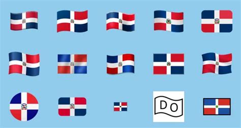 🇩🇴 Bandera De República Dominicana Emoji