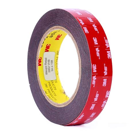 3M Scotch 5952 VHB Tape: 1 in. x 15 ft. (Black) : Amazon.in: Office ...