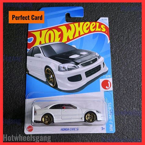 Hot Wheel Honda Civic Si Putih 2024 JDM Collections Series Honda Civic Si White Model Kereta ...