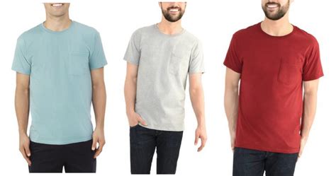 Walmart: Men's Pocket Tees for $3 Each :: Southern Savers
