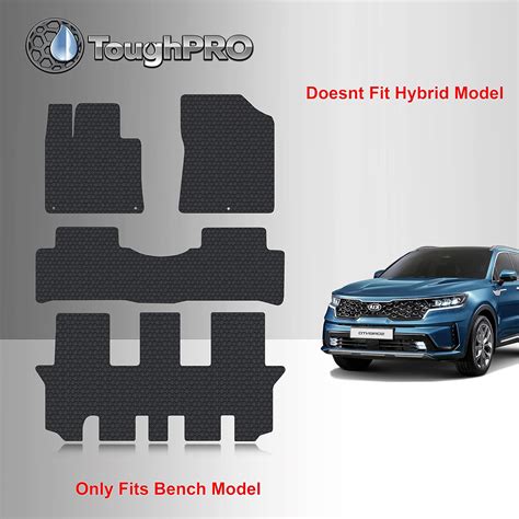 Buy TOUGHPRO Floor Mats Accessories Set 1st 2nd 3rd Row Compatible with ...