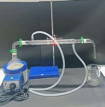 ISKO Borosilicate Glass Distillation Apparatus with Heating Mantle and ...