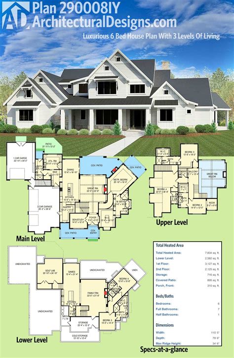 6 Bedroom Floor Plans With Basement - Openbasement