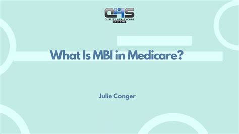 What Is MBI in Medicare? - Quality HealthCare System