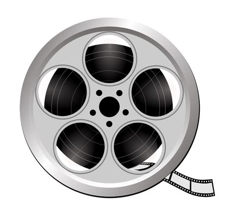 Movie reel clip art 3 - Clipartix