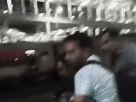 Girl Trapped Train Platform Narmadapuram | Severe Head, Waist Injuries