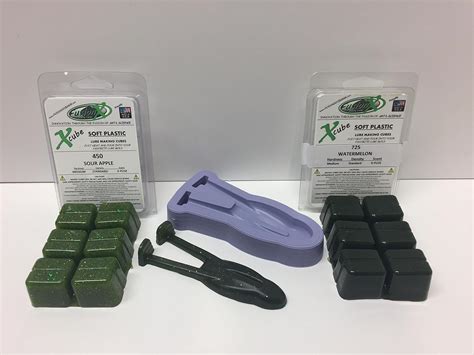 4" Paddle Tail Topwater Frog Lure Making Starter Kit - Bass Rubber Frog ...